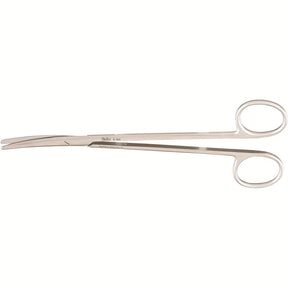 MILTEX Standard Pattern METZENBAUM Scissors, 7" (178mm), curved, blunt points. MPN: 5-182