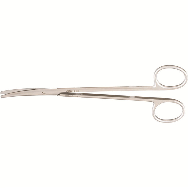 MILTEX Standard Pattern METZENBAUM Scissors, 7" (178mm), curved, blunt points. MPN: 5-182