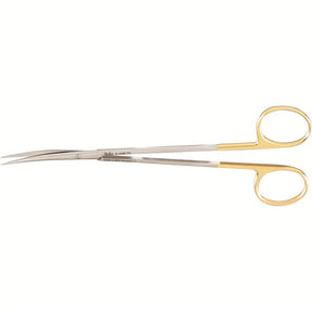 MILTEX Delicate Pattern METZENBAUM Scissors, 7" (179mm), curved, sharp points, Tungsten Carbide. MPN: 5-182B-TC