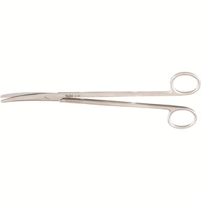 MILTEX Standard Pattern METZENBAUM Scissors, 8" (206mm), Curved, Blund Points. MPN: 5-184