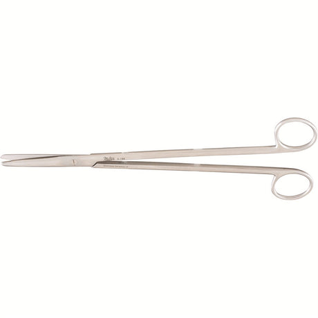 MILTEX Standard Pattern METZENBAUM-NELSON Scissors, 9-1/4" (233mm), straight, blunt points. MPN: 5-186
