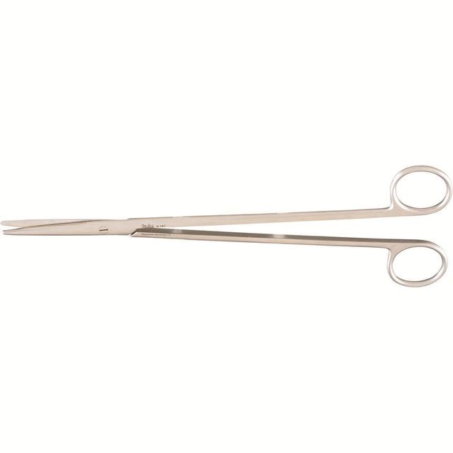 MILTEX Delicate Pattern METZENBAUM Scissors, 9-1/4" (234mm), straight, blunt points. MPN: 5-187