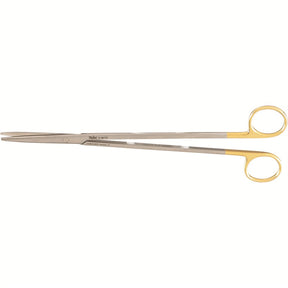 MILTEX Delicate Pattern METZENBAUM Scissors, 9" (230mm), straight, blunt points, Tungsten Carbide. MPN: 5-187TC
