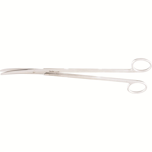MILTEX Standard Pattern METZENBAUM-NELSON Scissors, 9-1/4" (232mm), curved, blunt points. MPN: 5-188