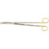MILTEX Standard Pattern METZENBAUM-NELSON Scissors, 9-1/4" (232mm), Tungsten Carbide, curved, blunt points. MPN: 5-188TC