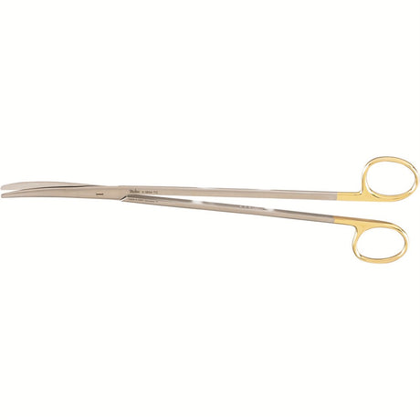 MILTEX Standard Pattern METZENBAUM-NELSON Scissors, 10-1/4" (261mm), Tungsten Carbide, curved, blunt points. MPN: 5-189A-TC