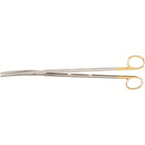 MILTEX Standard Pattern METZENBAUM Scissors, 12-1/4" (310mm), curved, blunt points, Tungsten Carbide. MPN: 5-193A-TC