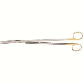 MILTEX Standard Pattern METZENBAUM Scissors, 12-1/4" (310mm), curved, blunt points, Tungsten Carbide. MPN: 5-193A-TC