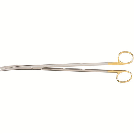 MILTEX Standard Pattern METZENBAUM Scissors, 12-1/4" (310mm), curved, blunt points, Tungsten Carbide. MPN: 5-193A-TC