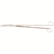 MILTEX Standard Pattern METZENBAUM-NELSON Scissors, 14-1/4" (361mm), curved, blunt points. MPN: 5-196
