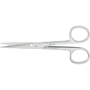 MILTEX Standard Pattern Operating Scissors, straight, 4-3/4" (121mm), sharp-sharp points. MPN: 5-2