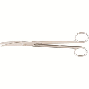 MILTEX SIMS Uterine Scissors, 7-3/4" (200mm), curved, sharp-blunt points. MPN: 5-228