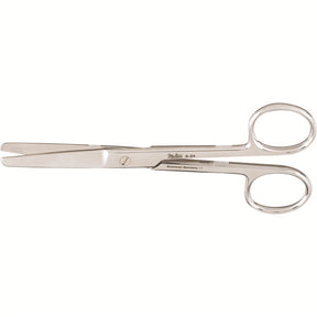 MILTEX Standard Pattern Operating Scissors, straight, 5-1/8" (131mm), Standard Pattern, blunt- blunt points. MPN: 5-24