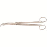 MILTEX JORGENSON Scissors, 8-3/4" (222mm), strongly curved blades. MPN: 5-243