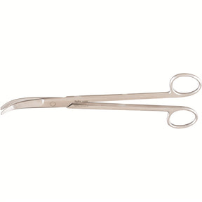 MILTEX JORGENSON Scissors, 8-3/4" (222mm), strongly curved blades. MPN: 5-243