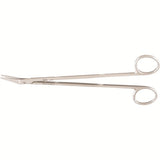 MILTEX POTTS-SMITH Scissors, 7-1/2" (189mm cm), angled on side 25 degrees, 21 mm blades. MPN: 5-246