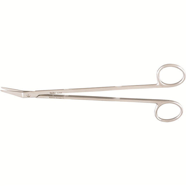 MILTEX POTTS-SMITH Scissors, 7-1/2" (189mm cm), angled on side 25 degrees, 21 mm blades. MPN: 5-246