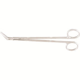 MILTEX POTTS-SMITH Scissors, 7-1/4" (18mm), angled on side 60 degrees, 14.5mm blades. MPN: 5-248