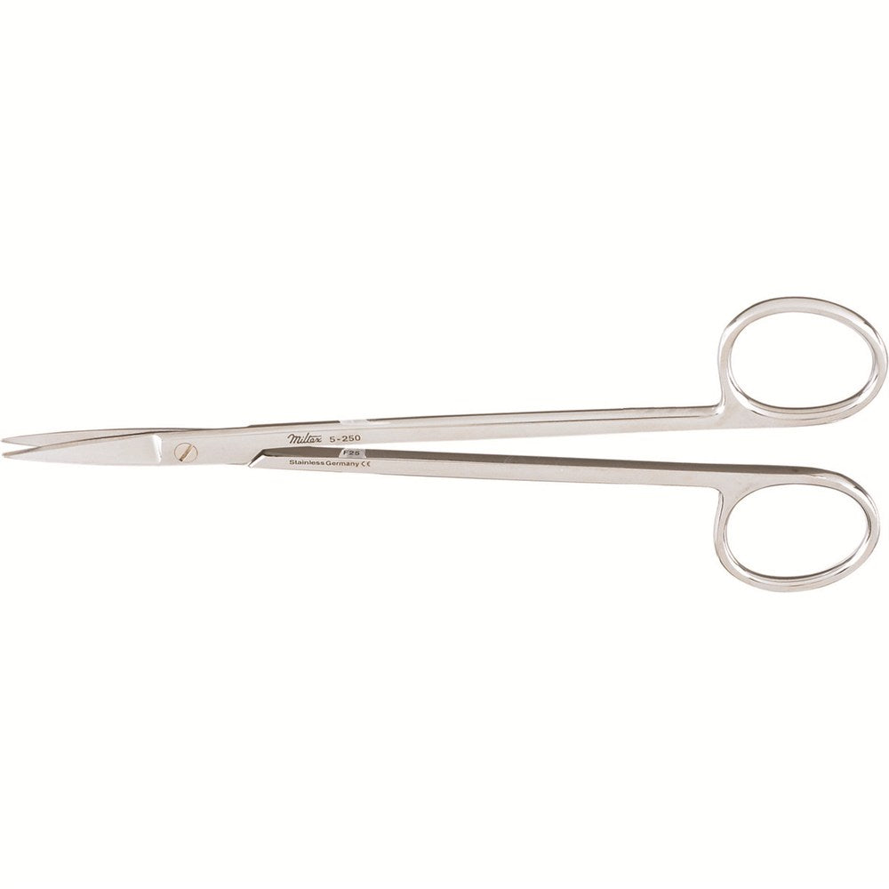 MILTEX KELLY Scissors, 6-1/4" (160mm), straight, sharp points. MPN: 5-250