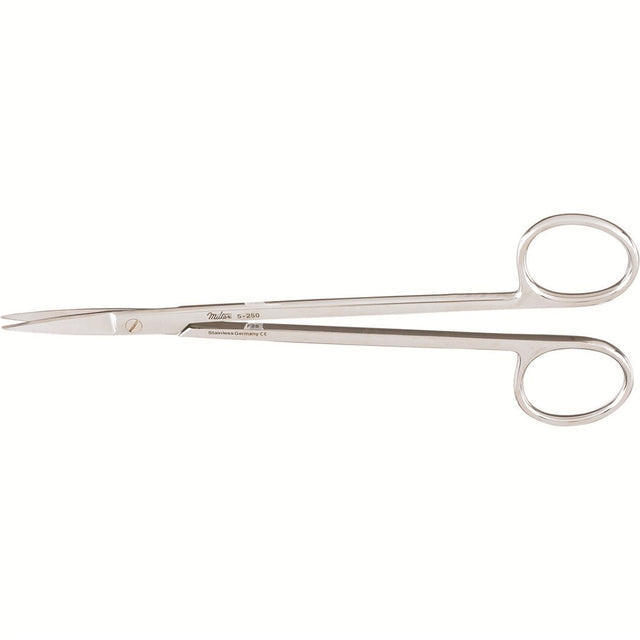 MILTEX KELLY Scissors, 6-1/4" (160mm), straight, sharp points. MPN: 5-250