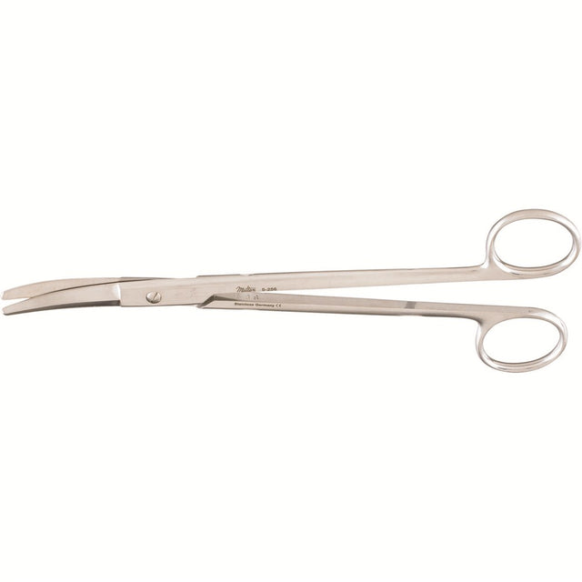 MILTEX BOETTCHER Dissecting Scissors, 7-1/4" (185mm), double edged, curved. MPN: 5-256
