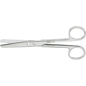 MILTEX Standard Pattern Operating Scissors, straight, 5-3/4" (145mm), Standard Pattern, blunt-blunt points. MPN: 5-26