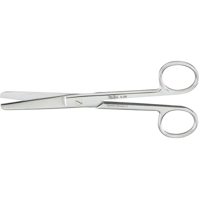 MILTEX Standard Pattern Operating Scissors, straight, 5-3/4" (145mm), Standard Pattern, blunt-blunt points. MPN: 5-26