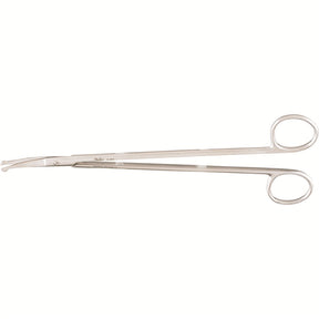 MILTEX STRULLY Dissecting Scissors, 7-3/4" (200mm), slightly curved blades with probe tips. MPN: 5-262