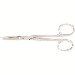 MILTEX WAGNER Plastic Surgery Scissors, 4-3/4" (12.1 cm), straight, sharp-sharp points, serrated blade. MPN: 5-270