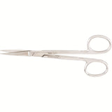 MILTEX WAGNER Plastic Surgery Scissors, 4-3/4" (12.1 cm), straight, sharp-sharp points, serrated blade. MPN: 5-271