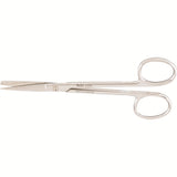 MILTEX WAGNER Plastic Surgery Scissors, 4-3/4" (12.1 cm), straight, sharp-blunt points, serrated blade. MPN: 5-273
