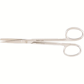 MILTEX WAGNER Plastic Surgery Scissors, 4-3/4" (12.1 cm), straight, sharp-blunt points, serrated blade. MPN: 5-273
