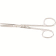 MILTEX WAGNER Plastic Surgery Scissors, 4-3/4" (12.1 cm), straight, blunt-blunt points, serrated blade. MPN: 5-275