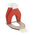 MILTEX Dental Articulating Paper, Red/Blue. MPN: 528-50752