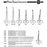 MILTEX Delicate Pattern METZENBAUM Scissors, 6" (155mm), Curved, Blunt. MPN: 5-286 - Image 3
