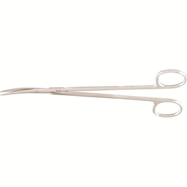 MILTEX Delicate Pattern METZENBAUM Scissors, 7" (180mm), Curved, Blunt. MPN: 5-288