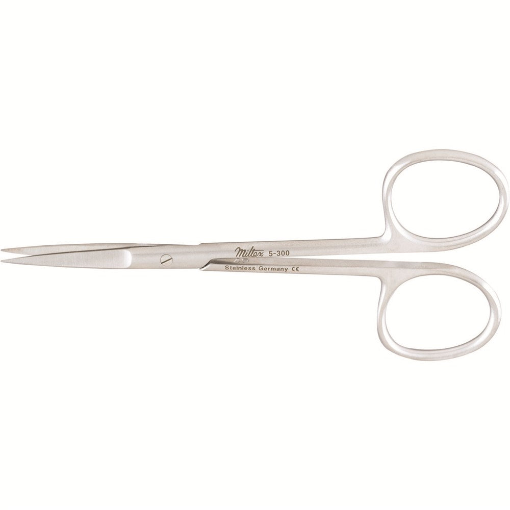 MILTEX IRIS Scissors, 4" (103mm), straight. MPN: 5-300