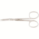 MILTEX IRIS Scissors, 4" (102mm), curved, fine sharp points. MPN: 5-302