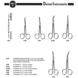 MILTEX IRIS Scissors, 4-1/2" (115mm), curved, fine, sharp points. MPN: 5-306 - Image 5