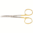 MILTEX IRIS Scissors, 4-1/2" (114mm), Tungsten Carbide, curved, fine, sharp points. MPN: 5-306TC