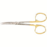MILTEX IRIS Scissors, 4-1/2" (114mm), Tungsten Carbide, curved, fine, sharp points. MPN: 5-306TC