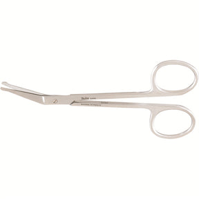 MILTEX Eye Scissors with probe points, 4-1/2" (114mm), angled on side. MPN: 5-310