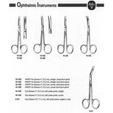 MILTEX Eye Scissors with probe points, 4-1/2" (114mm), angled on side. MPN: 5-310 - Image 3