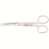 MILTEX Standard Pattern Operating Scissors, curved, 4-1/2" (11.4cm), sharp/sharp points. MPN: 5-32