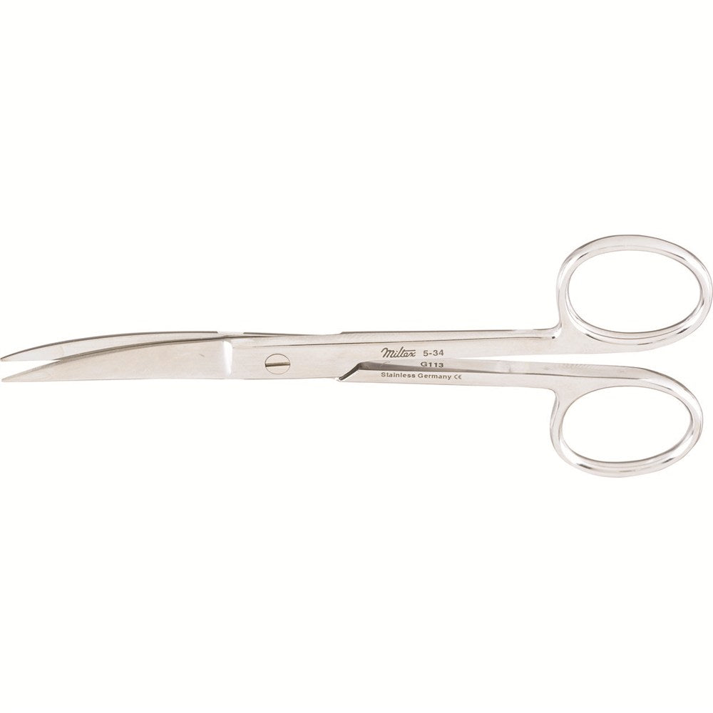 MILTEX Standard Pattern Operating Scissors, curved, sharp/sharp points. MPN: 5-34