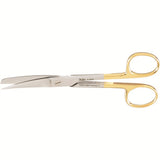 MILTEX Operating Scissors, 5-3/4" (145mm), tungsten carbide, Standard Pattern, curved, sharp-sharp points. MPN: 5-36TC