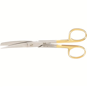 MILTEX Operating Scissors, 5-3/4" (145mm), tungsten carbide, Standard Pattern, curved, sharp-sharp points. MPN: 5-36TC