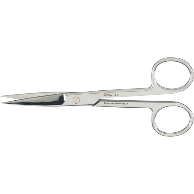 MILTEX Standard Pattern Operating Scissors, straight, 5-1/8" (131mm), sharp-sharp points. MPN: 5-4