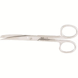 MILTEX Standard Pattern Operating Scissors, curved, 4-1/2" (11.4cm) sharp-blunt points. MPN: 5-42
