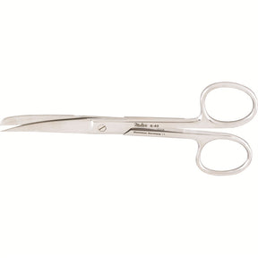 MILTEX Standard Pattern Operating Scissors, curved, 4-1/2" (11.4cm) sharp-blunt points. MPN: 5-42